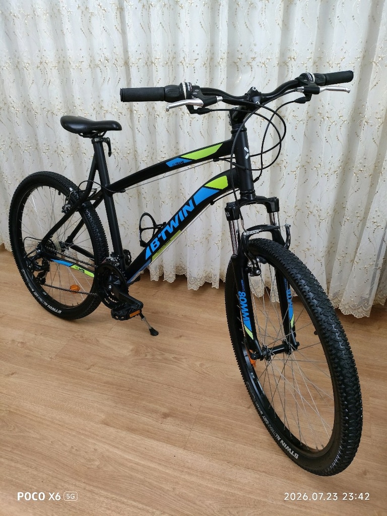 Sıfır gibi hatasız 26 jant BTWIN Rockrider 340 L kadro dağ bisikleti - 2
