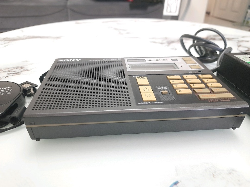 Sony Radyo ICF-7600D JAPAN Dünya Radyosu - 4