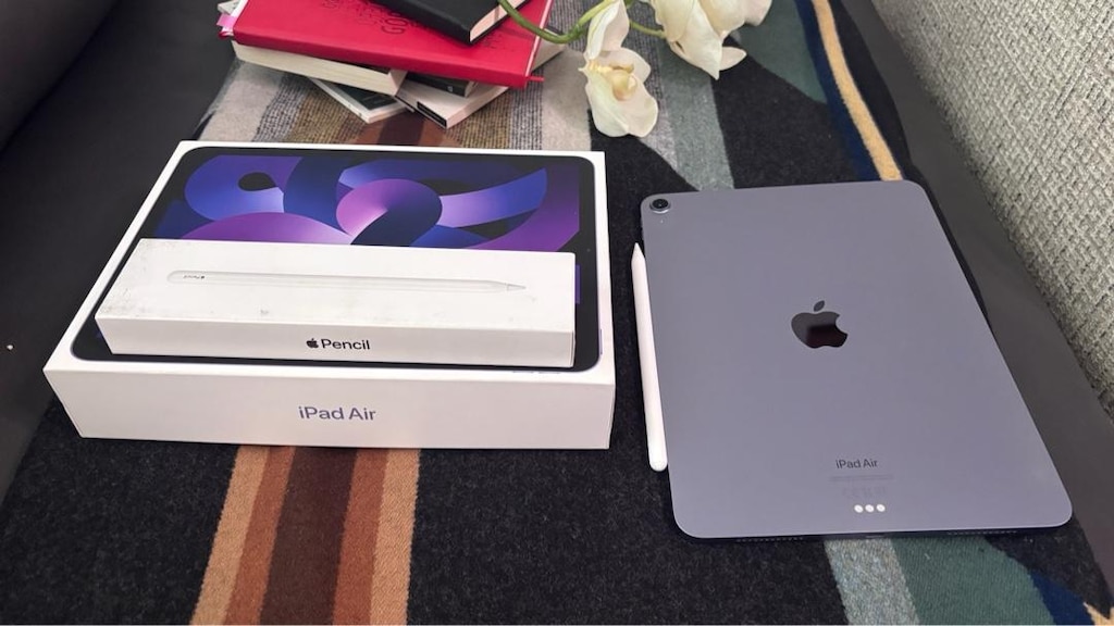 Apple iPad Air M1 5. Nesil 64 GB + Apple Pencil (2. Nesil)