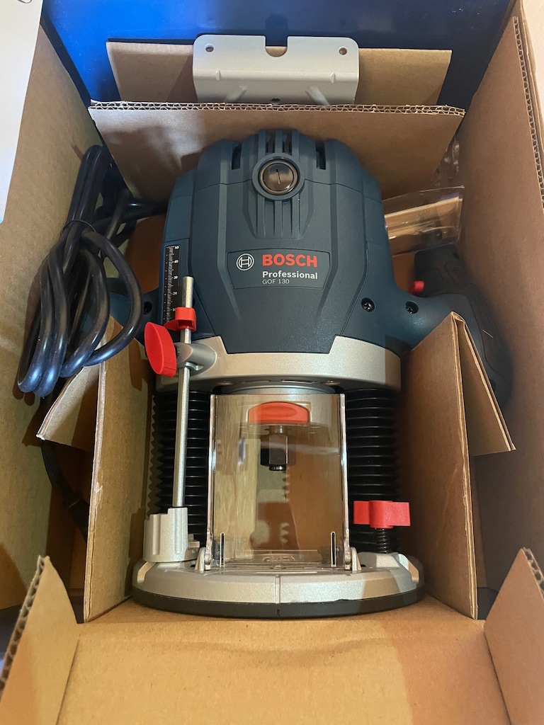 Bosch GOF 130 Freze Makinesi - Hiç kullanılmadı - 4