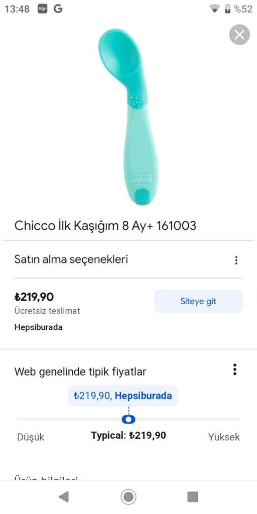 Bebek biberon, suluk, silikon kaşık,meyve rende tabağı. - 12