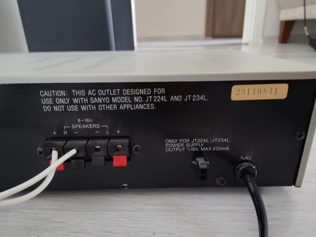 SANYO JA-224 STEREO AMFİ - 7