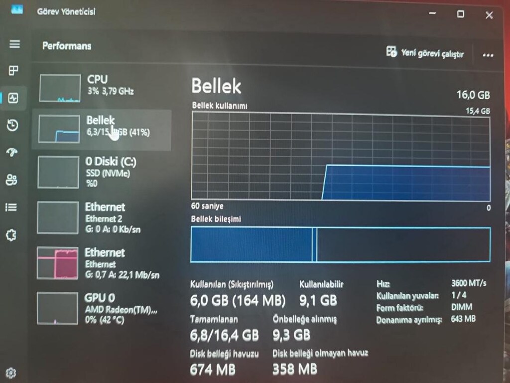 RTX 4070 SUPER 12GB Ekran Kartlı | Ryzen 5 Pro | 16GB RAM | 500GB SSD - 9