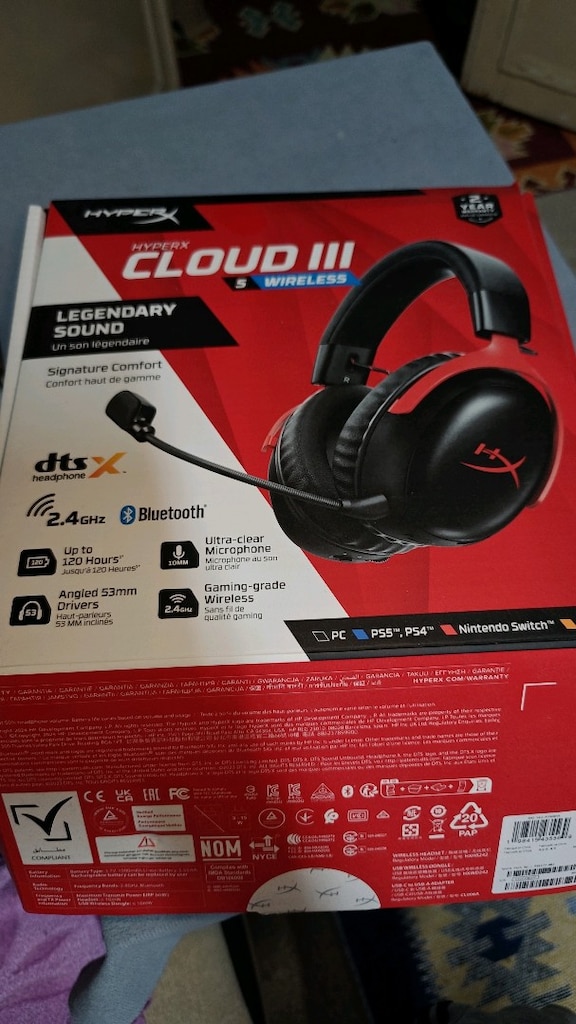 Hyperx Cloud 3s Wireless