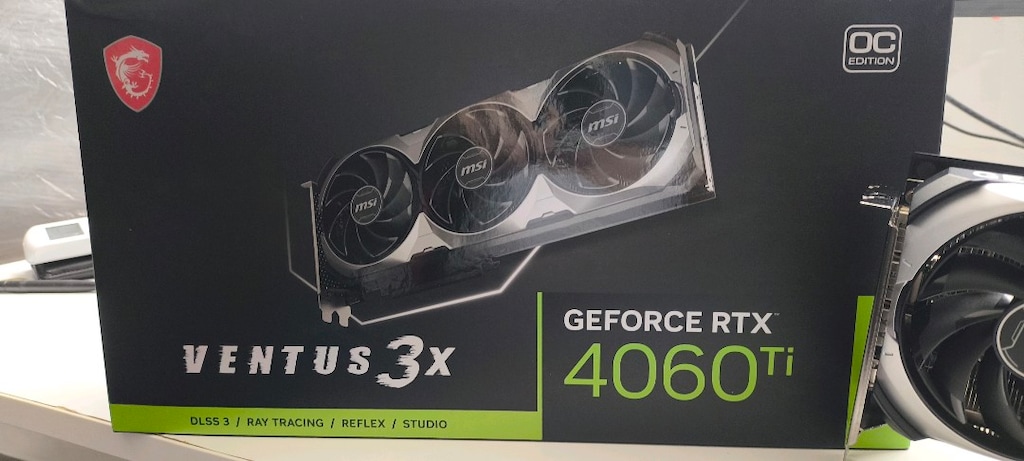 msi ventus 3x RTX 4060ti oc edition 8gb gddr6 ekran kartı - 2