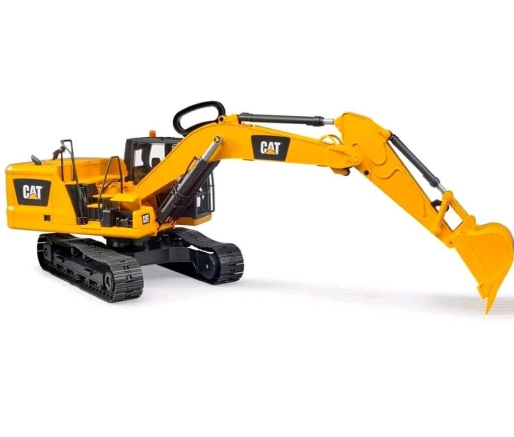 Bruder Caterpillar Paletli Ekskavatör Oyuncak - 8