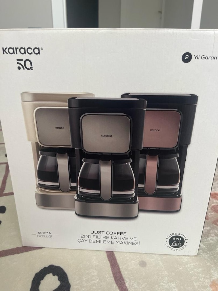 Karaca Filtre kahve ve çay demleme makinesi