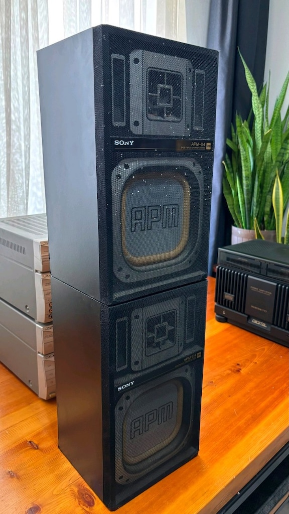 SONY APM-D4 HOPARLÖR ORJİNAL JAPAN - 5