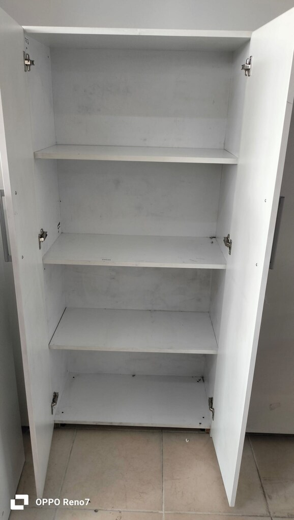 DEKOR BÜRO MOBİLYALARI 80X165 BEYAZ DOSYA DOLABI İKİNCİ EL - 2