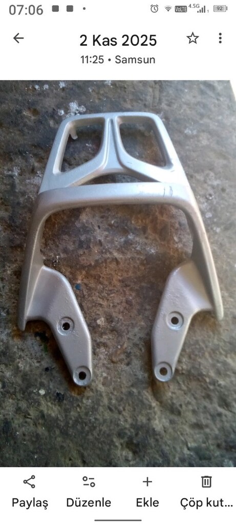 satılık orjinal Honda 150lik sepet demiri - 3