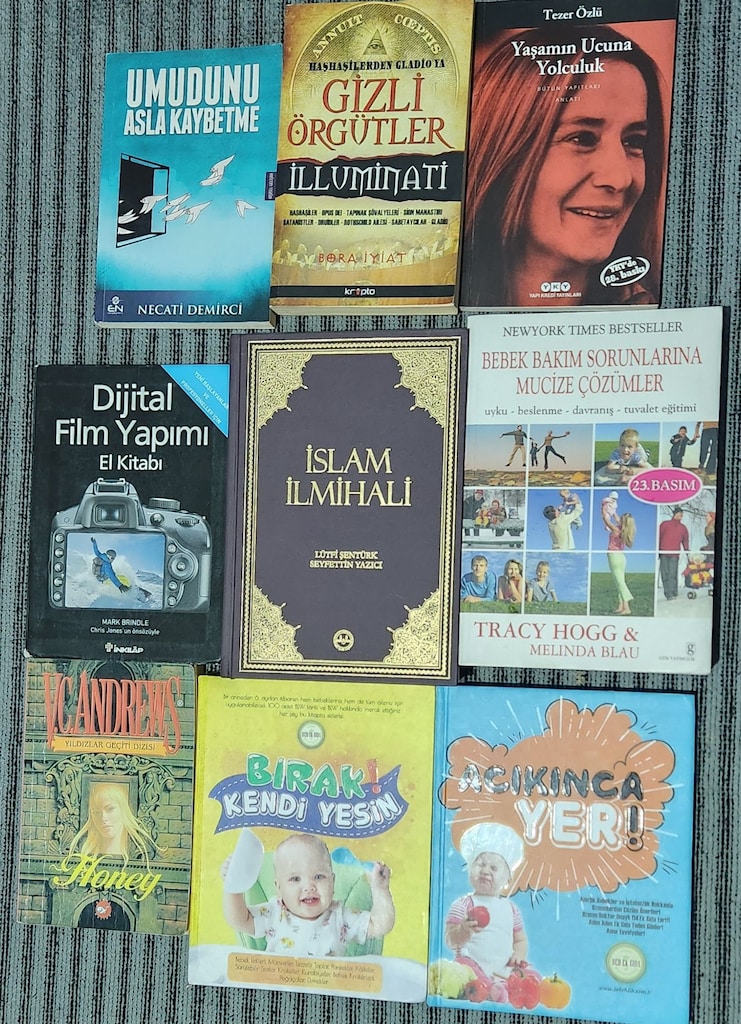 Toplu Kitaplar - Tek kitap olarak satılır. - 2