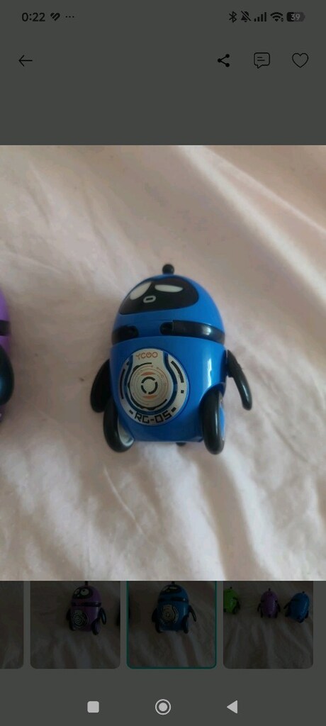 Oyuncak minik robotlar 3adet yenidir - 4