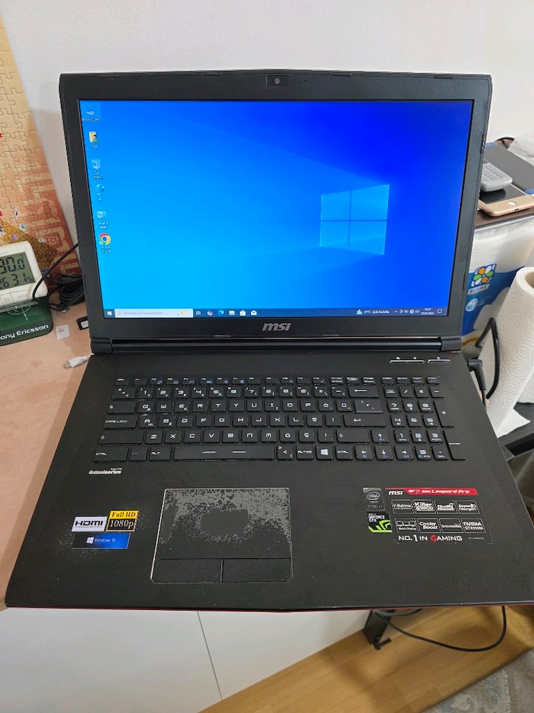 MSİ MS-1793 İ7-5700HQ 8GB RAM 128GB NVMe SSD 2GB EKRAN KARTI FULL HD