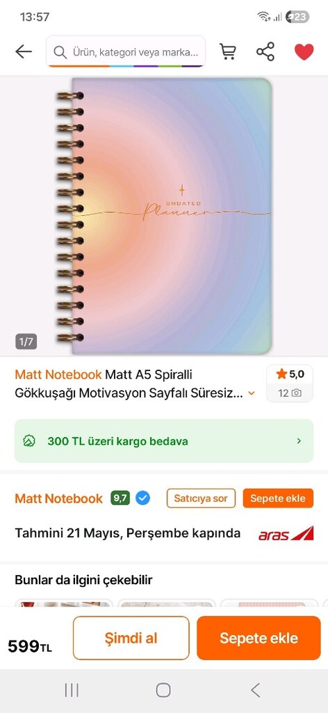 Süresiz Planlayıcı Ajanda - 6