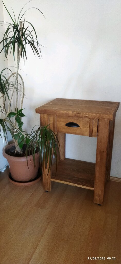 RUSTİK AHŞAP BANYO DOLABI - 6