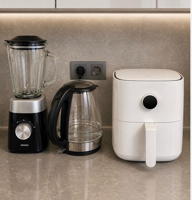 Xiaomi Air Fryer + Su Isıtıcısı + Karaca Blender Seti Çok Temiz