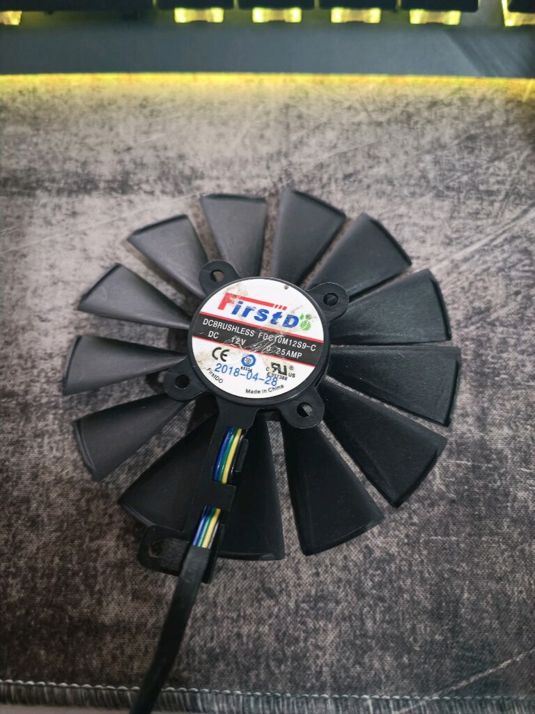 FİRSTD FDC10M12S9-C 12V 0.25 AMP 95MM EKRAN KARTI FANI ROG STRİX ASUS - 2