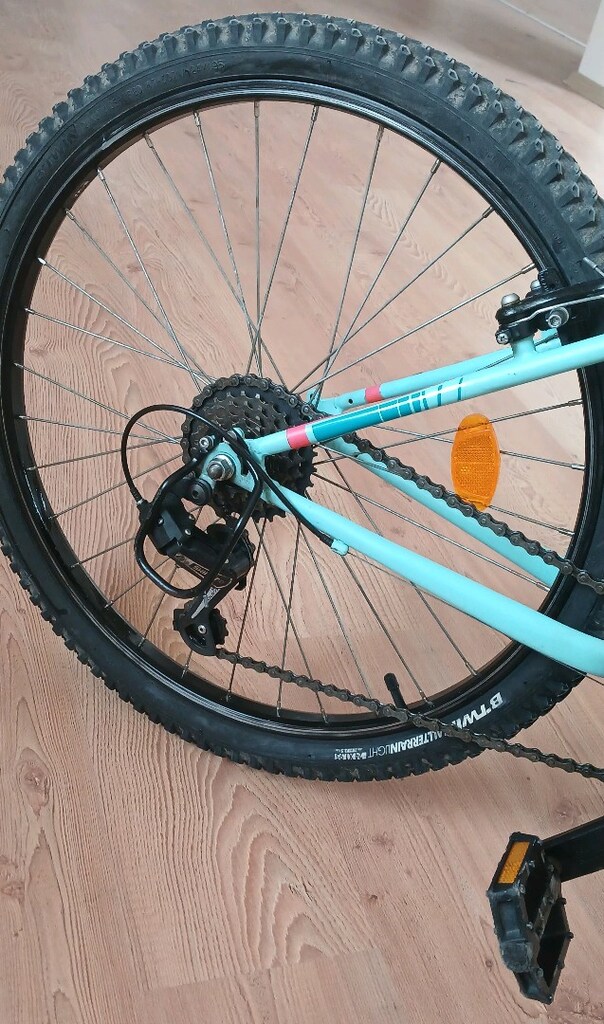 btwin çocuk bisikleti 24 jant Decathlon YENİ GİBİ Ön Sepetli de var - 4
