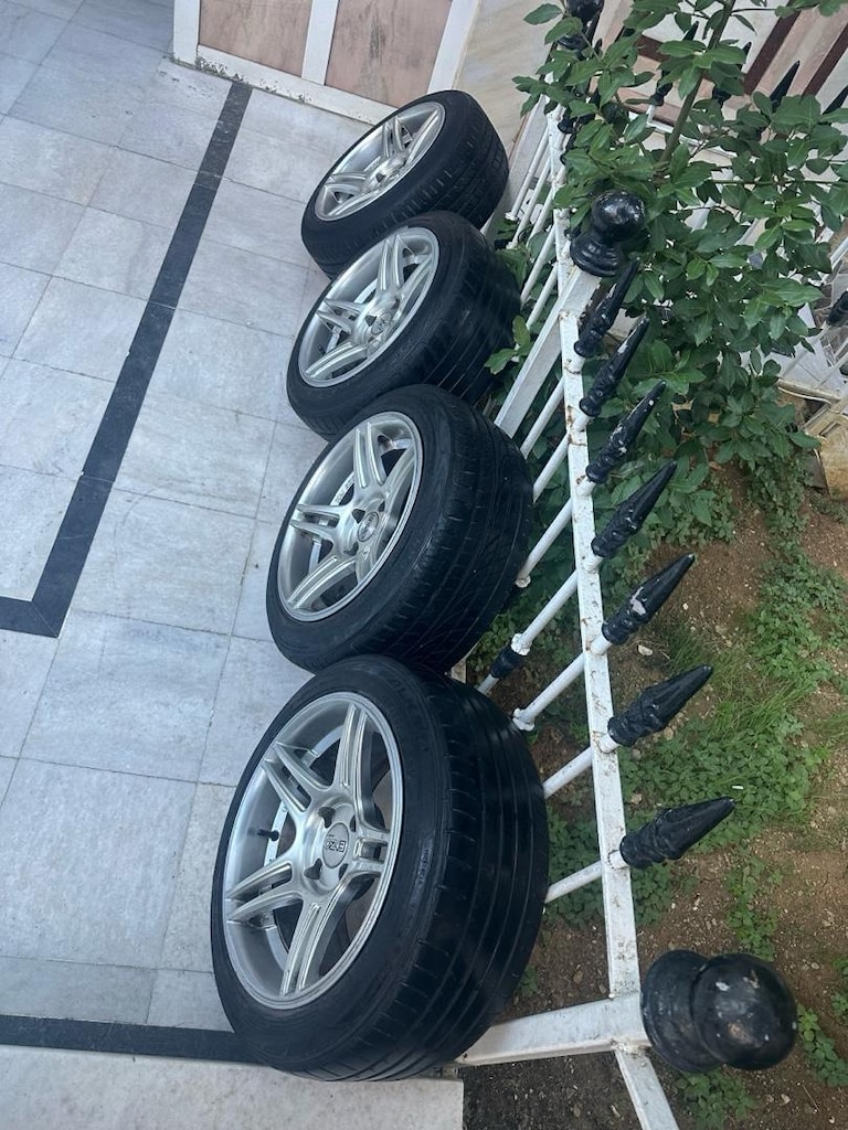 Sport Performans ÇELİKJANT lastik takımı 2.Adet Falcen 195 50 15 4x100 - 3