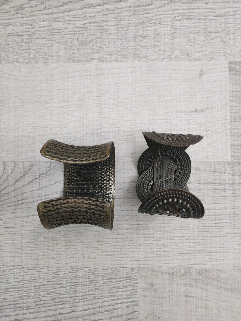 Bohem vintage kelepçe bileklik - 2