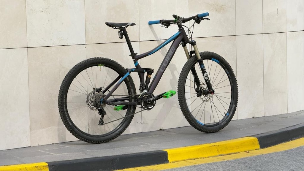 29 Cube stereo full süspansiyon all mountain enduro fox xt dt swiss - 6