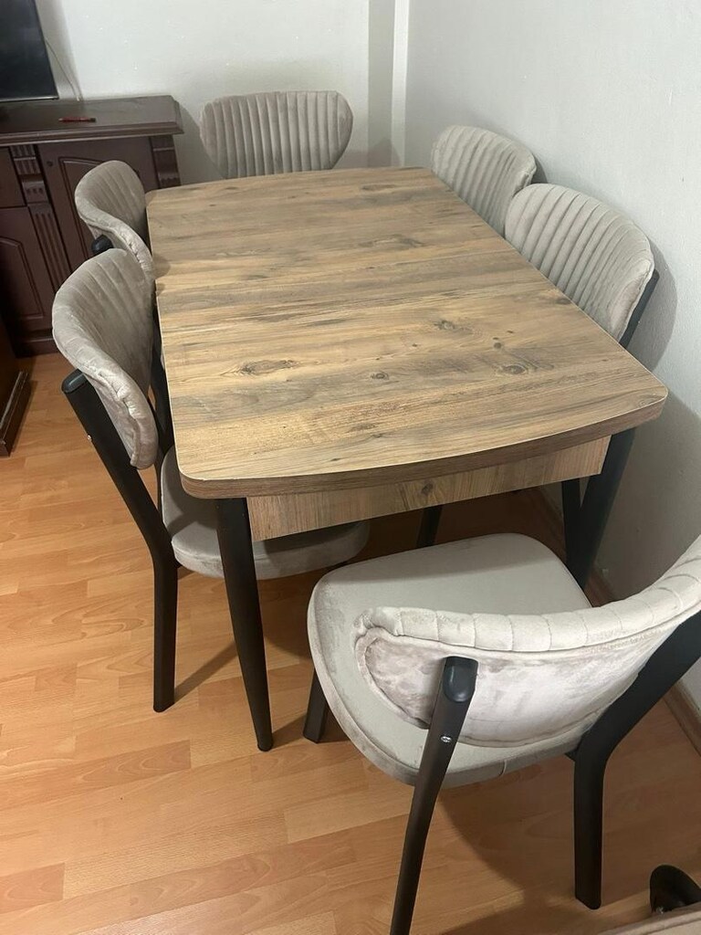 imalattan halka 4 sandalye 1 masa 7990 tl 6 sandalye 1 masa 9990 tl - 9