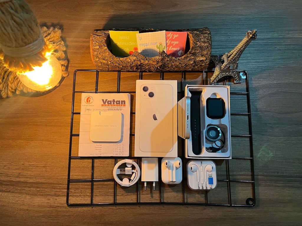 GARANTİLİ İPHONE 13 WHİTE - 7