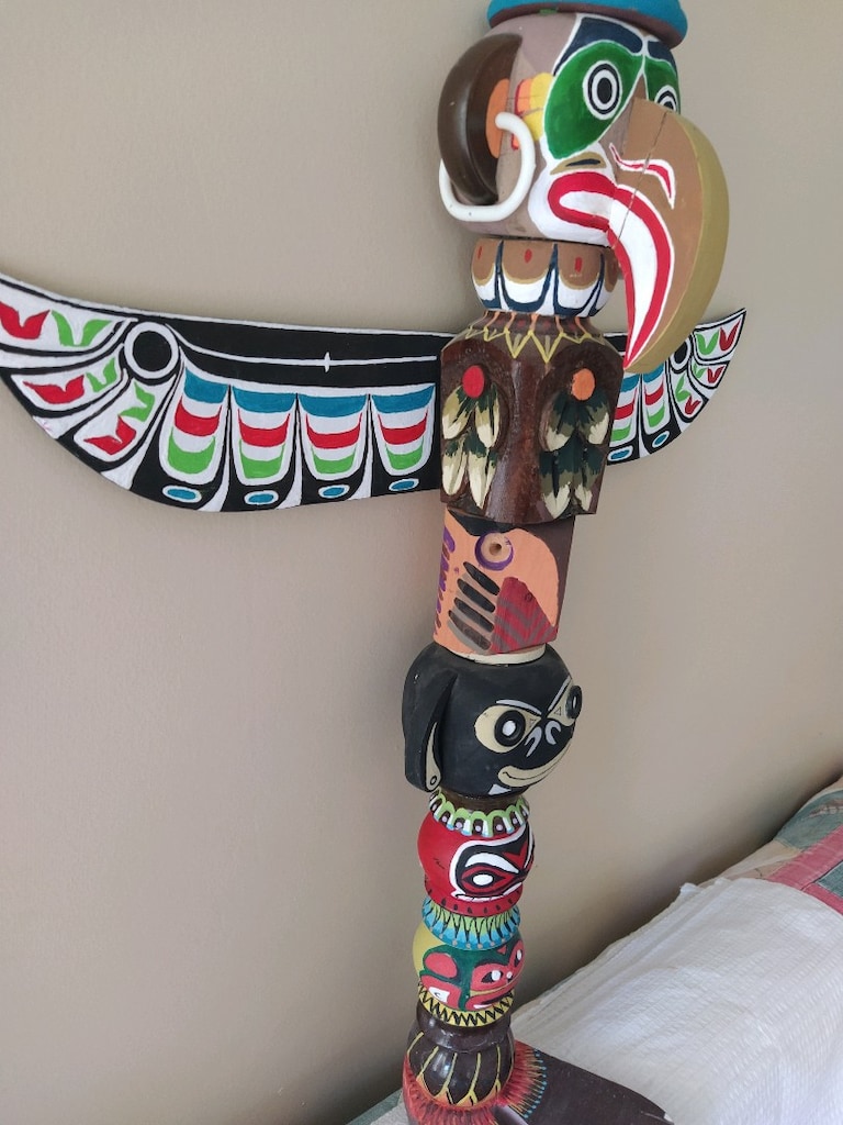 Ahşap Totem - 2