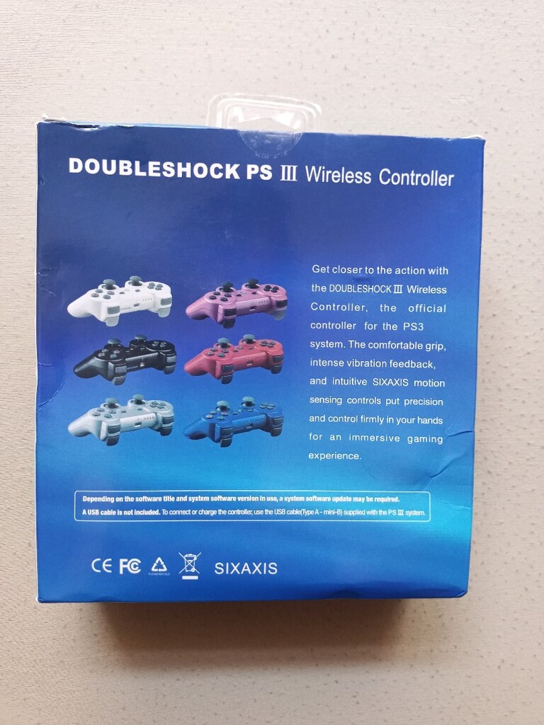 Dualshock PS3 joystick Bluetooth kablosuz oyun kolu(Sıfır&kapalı kutu) - 9