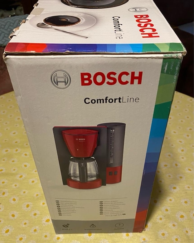 Bosch ComfortLine Filtre Kahve Makinesi – Hiç Kullanılmadı – Kutulu - 2