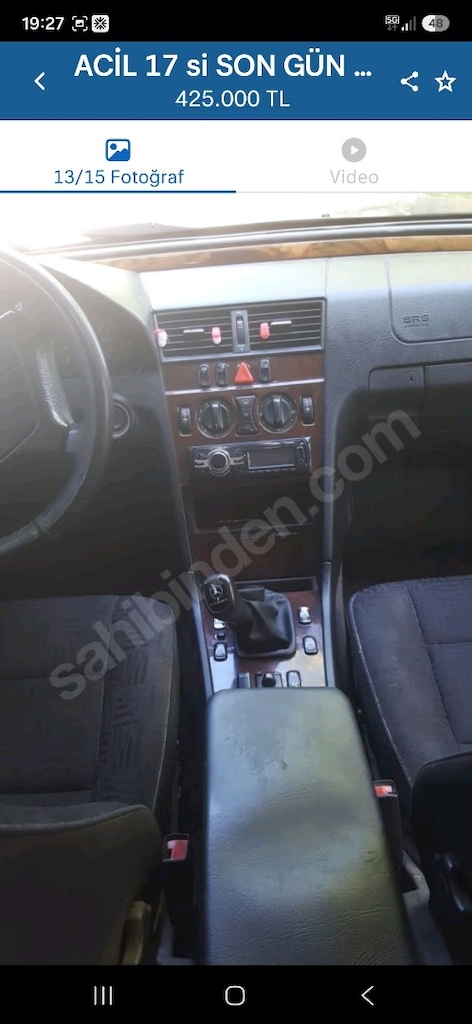 1998 C-200 ELEGANCE KLİMA SUNROOF BENZİN -LPG - 7