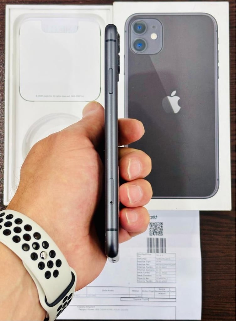 128 GB İPHONE 11 FUUL ORJİNAL 128 GB PİL/100 - 4