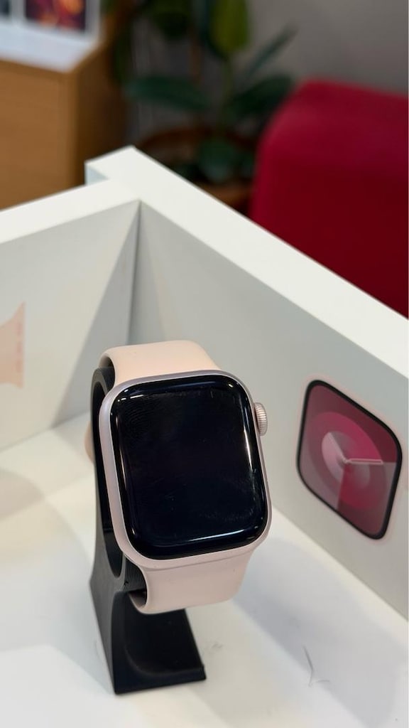 Apple Wacth 9 41 MM Pembe pil 91 Tertemiz - 4