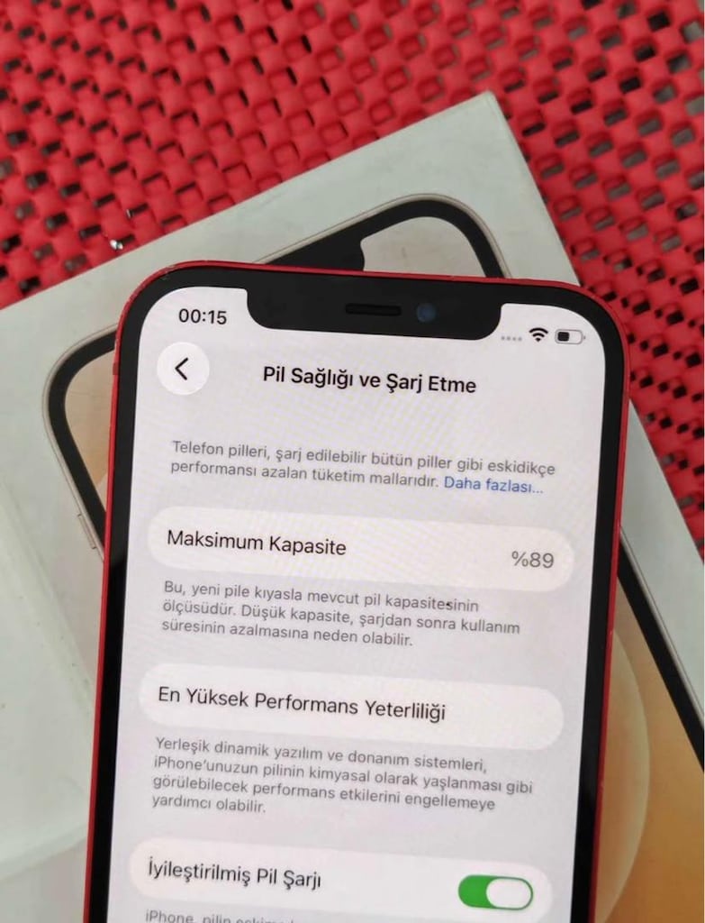 İPHONE 1264 GB PİL 89 TR CİHAZI TERTEMİZ 2.EL FİYAT SON - 6