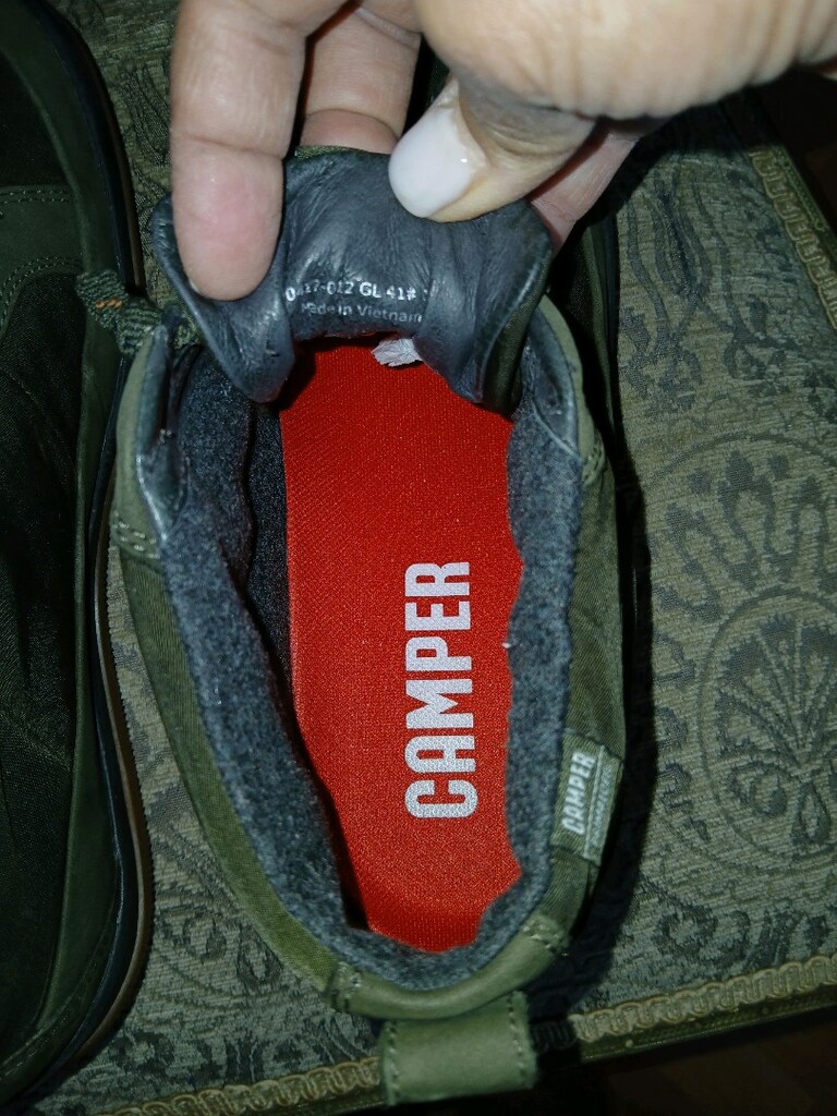 CAMPER HAKİ, NUBUK OUTDOOR AYAKKABI 41 - 5