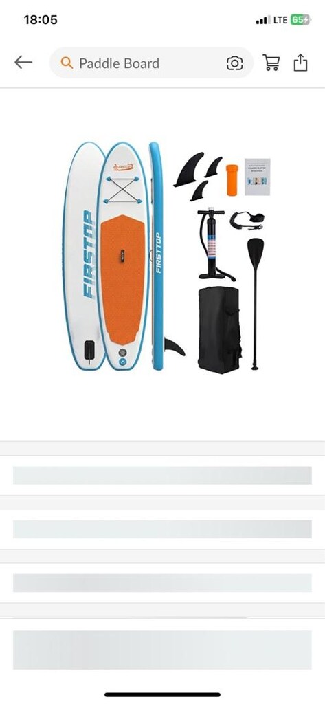 Sıfır paddle board seti - 2