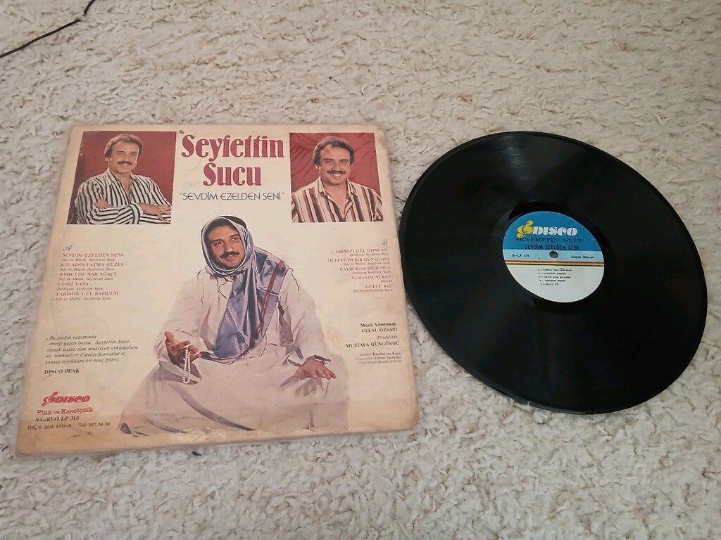 Seyfettin sucuya ait 33 lük plak - 5