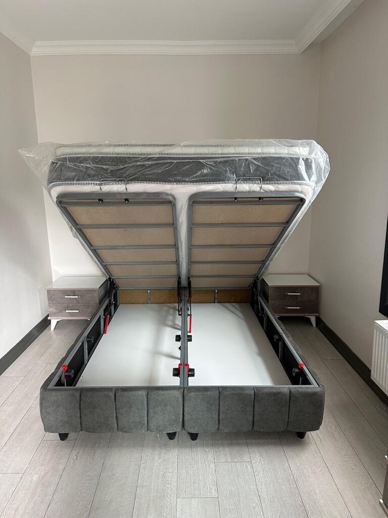 ultra lüks komple mdf yatak odası takımı sıfır ürün adrese teslim - 3