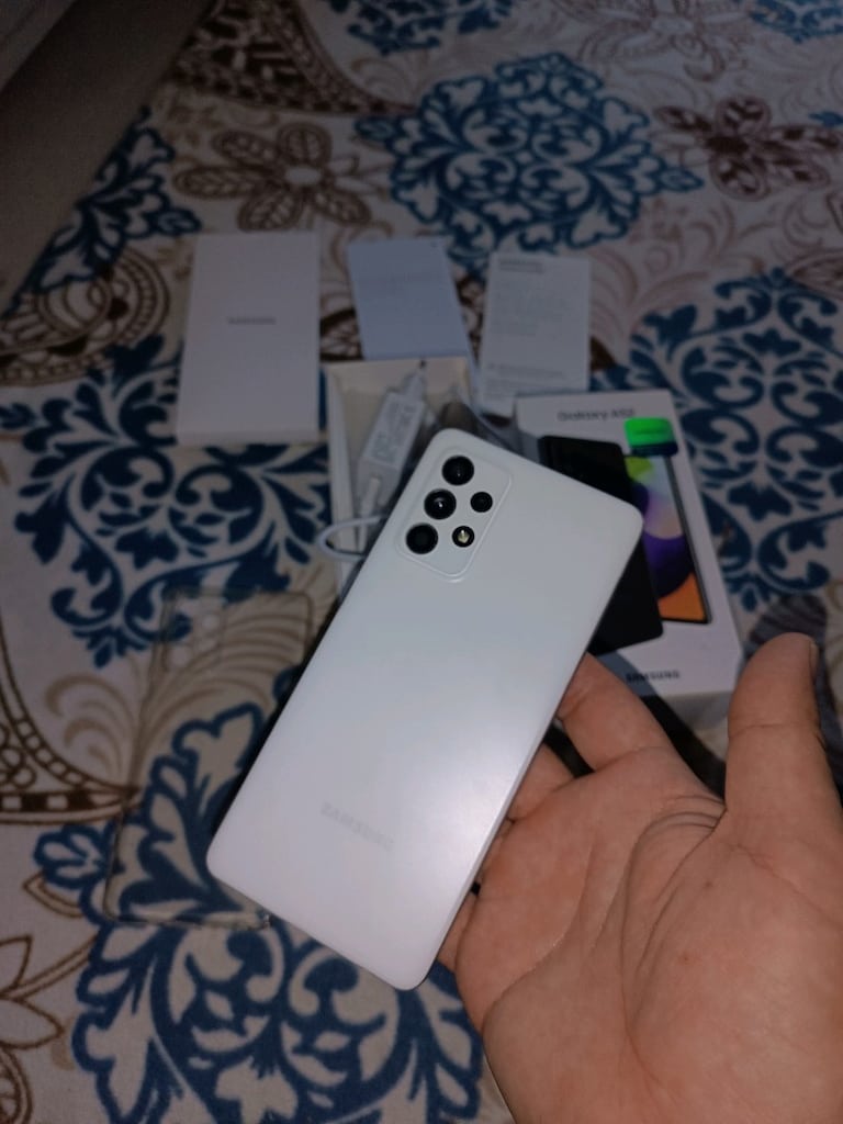 samsung a52 128gb hafiza 8gb ram yurtiçi cihazı ciftsimli NFC var - 5