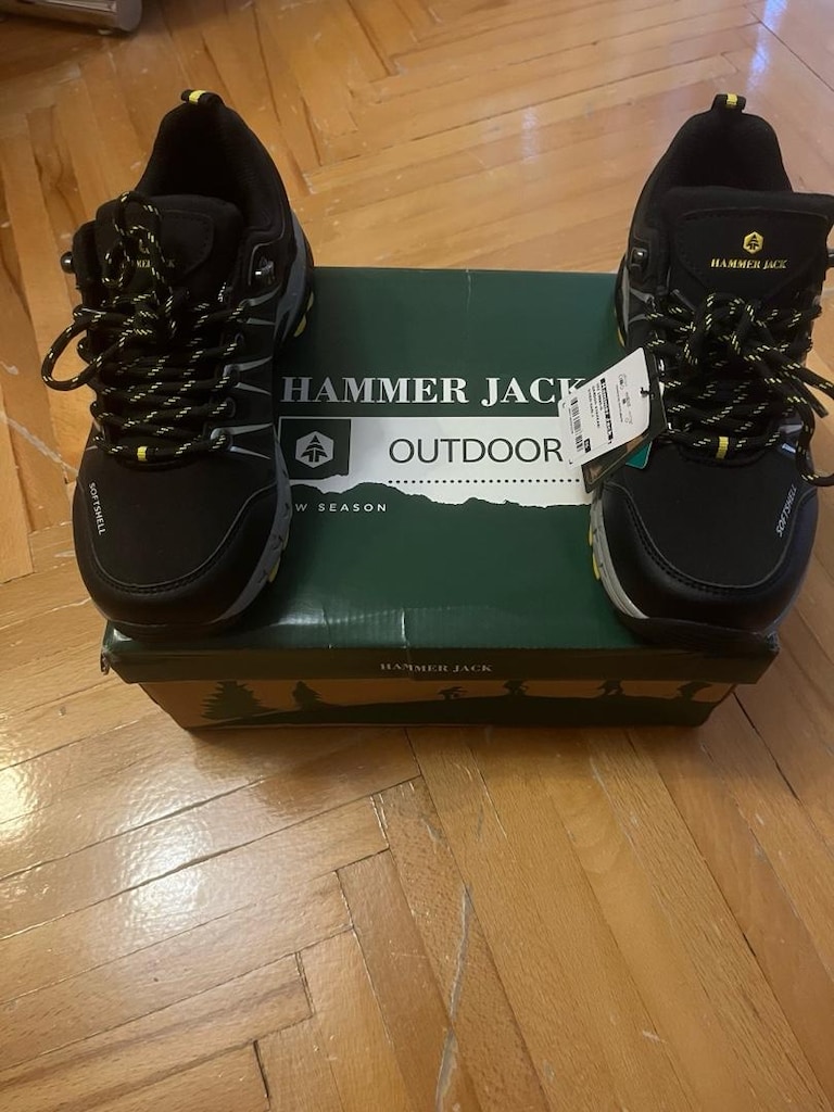Hammer Jack Siyah-Sarı Outdoor Kadın Ayakkabı 36 numara - 6