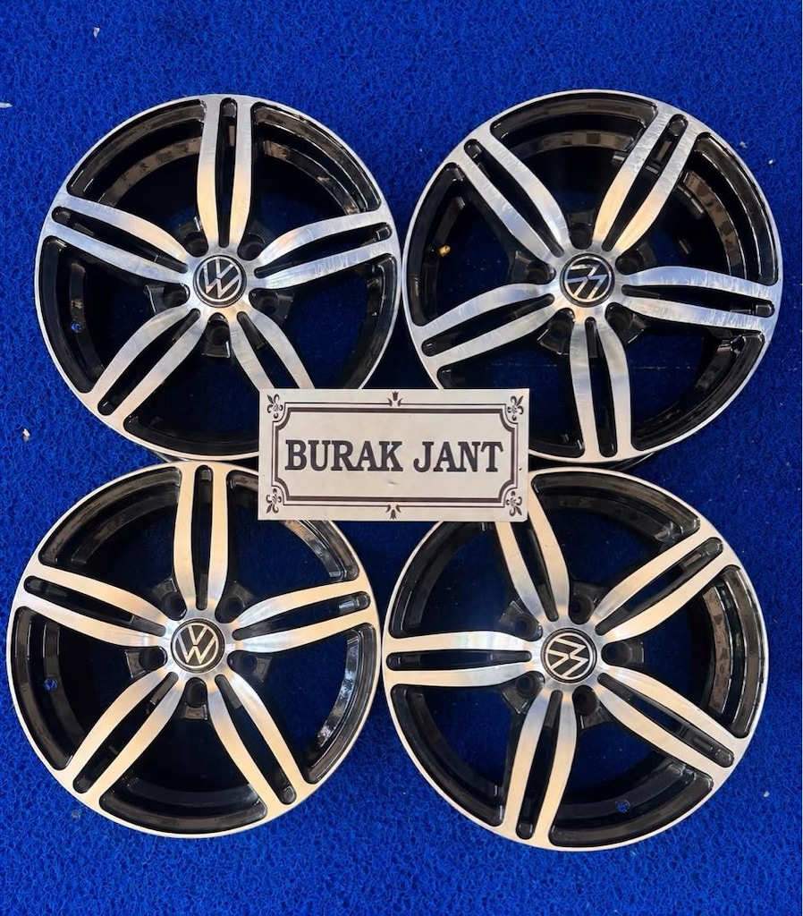 15 İNÇ 5x112 sıfır golf Jetta caddy leon Audi uyumlu - 2