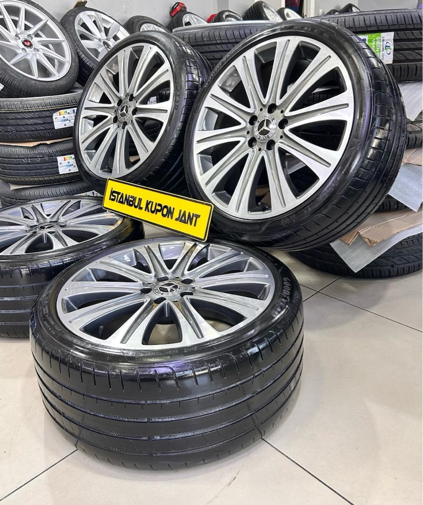 19 İNÇ ((ORJİNAL)) MERCEDES GERMANY JANT LASTİK TAKIMI 5x112 SET - 10