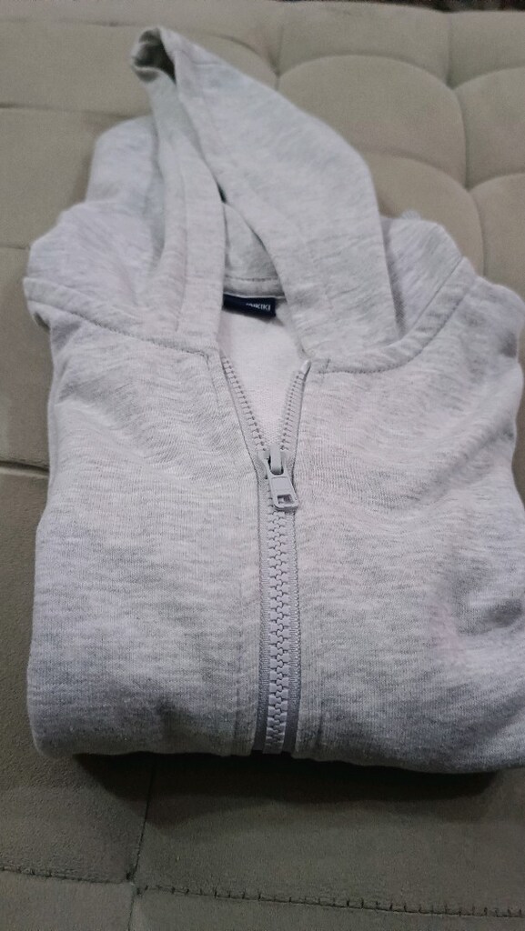 LC WAIKIKI Gri Kapüşonlu Unisex Uzun Kollu Fermuarlı Penye Sweatshirt - 3