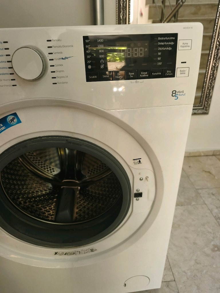 Beko çamaşır makinası 8 kilo yıkama 5 kilo.kurutma sıfır ayarinda - 2