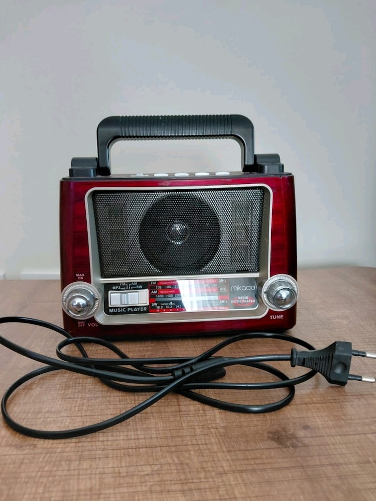 Mikado Serenad-K Nostaljik Bluetooth Radyo / MP3 Çalar (Temiz / Sorun) - 5