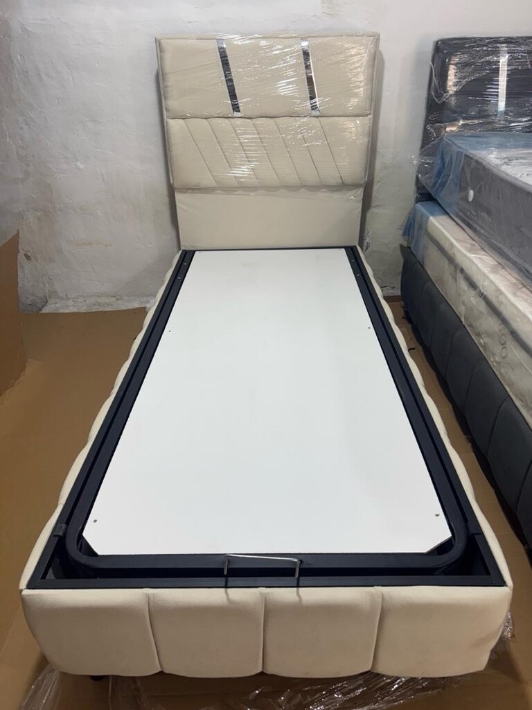 SIFIR TEK KİŞİLİK BAZA BAŞLIK YATAK - 2