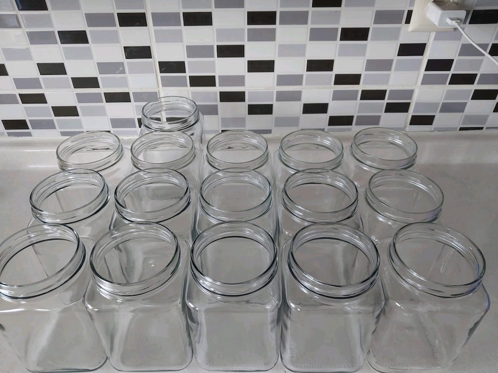16 Adet 1,5 Litre Kavanoz - 12