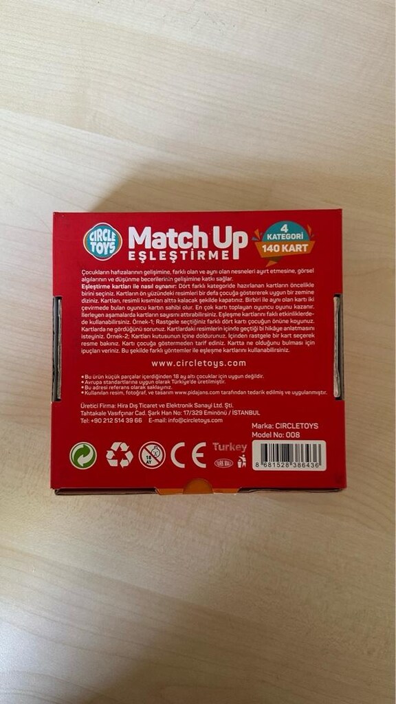 Match Up Eşleştirme Oyunu — görsel 5/5