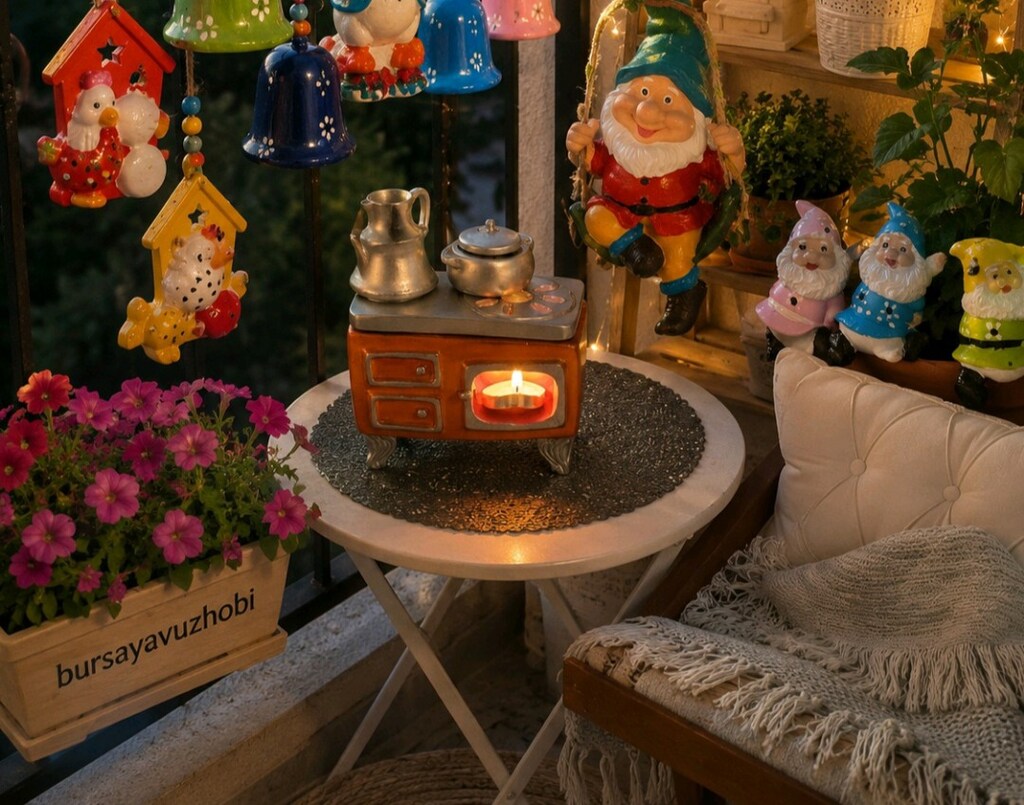 bahçe balkon teras süsleri hediyelikler - 3
