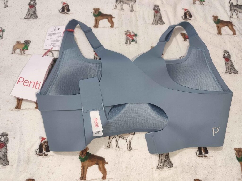 Penti Mavi Stretch360 Kaydırmaz Askılı Cross Back Spor - 8
